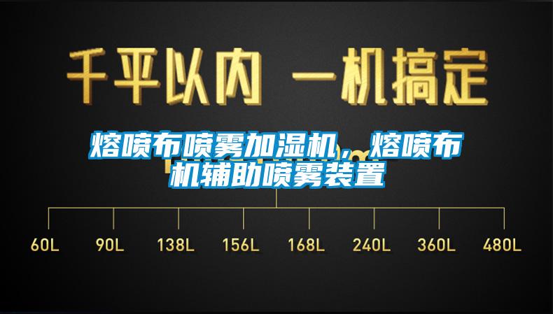 熔噴布噴霧加濕機，熔噴布機輔助噴霧裝置