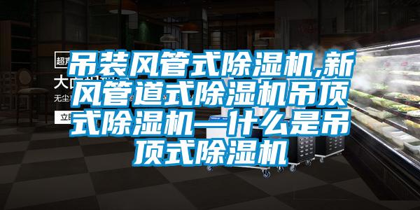 吊裝風管式除濕機,新風管道式除濕機吊頂式除濕機—什么是吊頂式除濕機