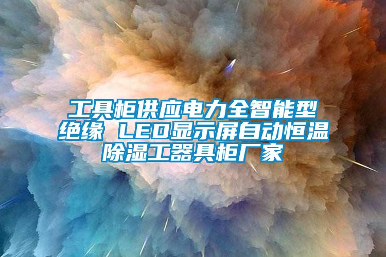 工具柜供應電力全智能型絕緣 LED顯示屏自動恒溫除濕工器具柜廠家