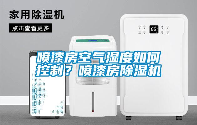 噴漆房空氣濕度如何控制？噴漆房除濕機(jī)