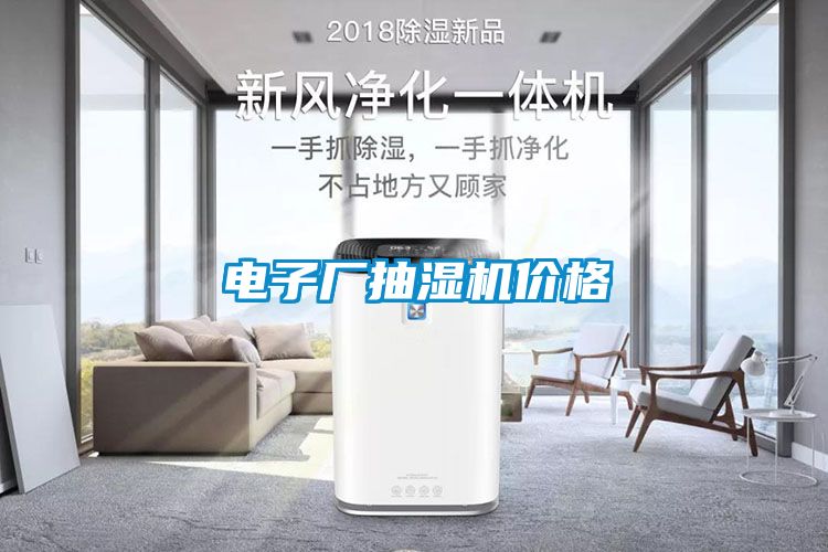 電子廠抽濕機價格