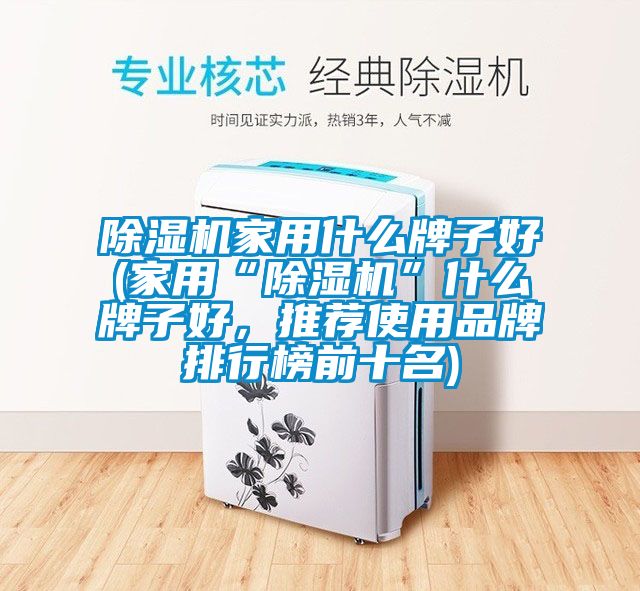 除濕機家用什么牌子好(家用“除濕機”什么牌子好，推薦使用品牌排行榜前十名)